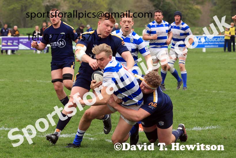 Tynedale v Leeds Tykes, Tynedale Park, Corbridge, Northumberland. Photo: David T. Hewitson/Sports for All Pics